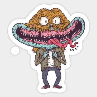 Larry Big-mouth Sticker